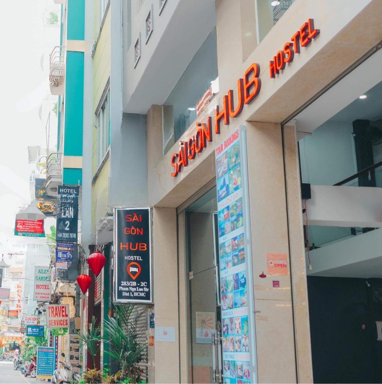 Saigon Hub Hostel Ho Şi Min Exterior foto